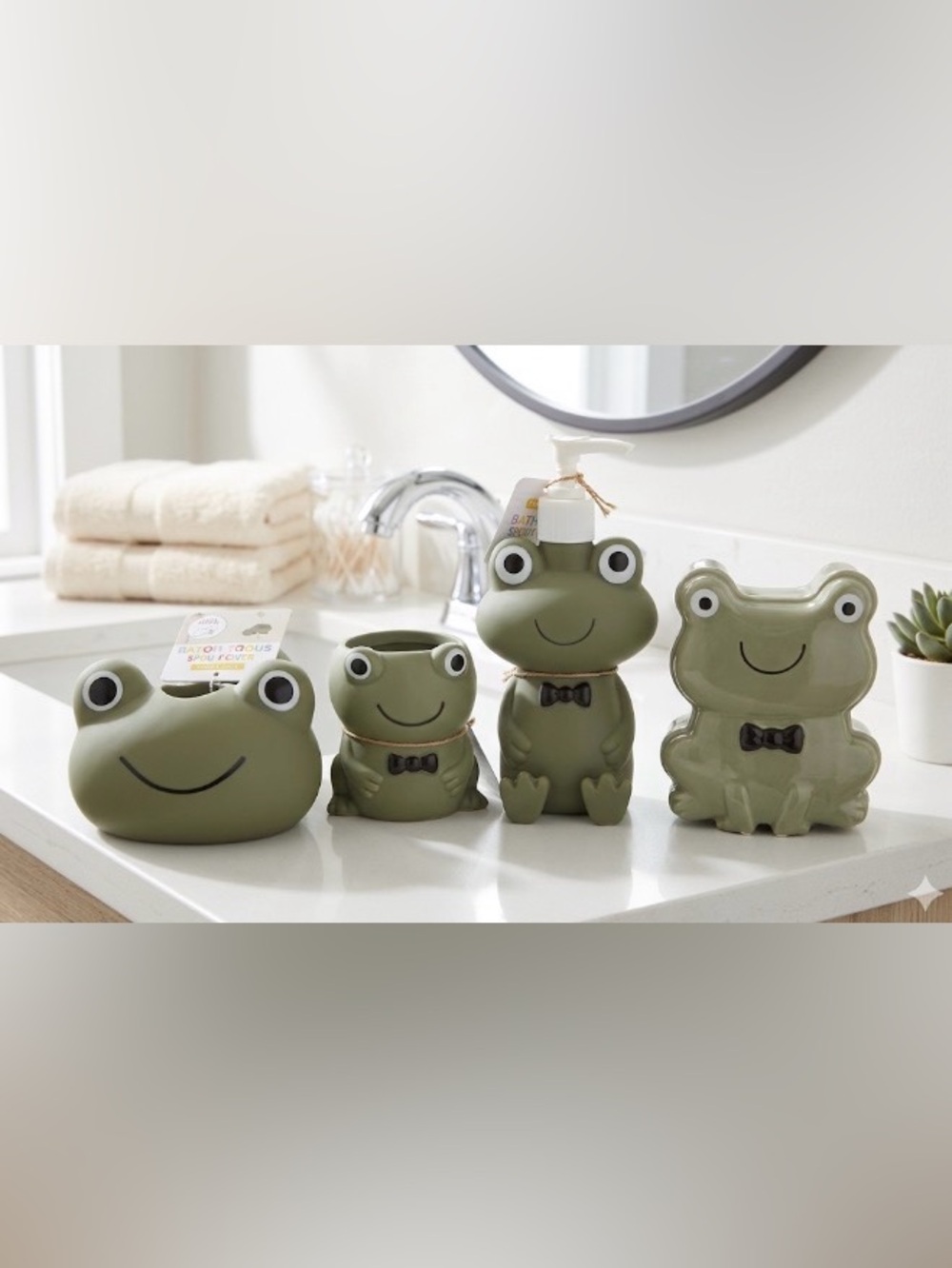 Frog bathroom bundle